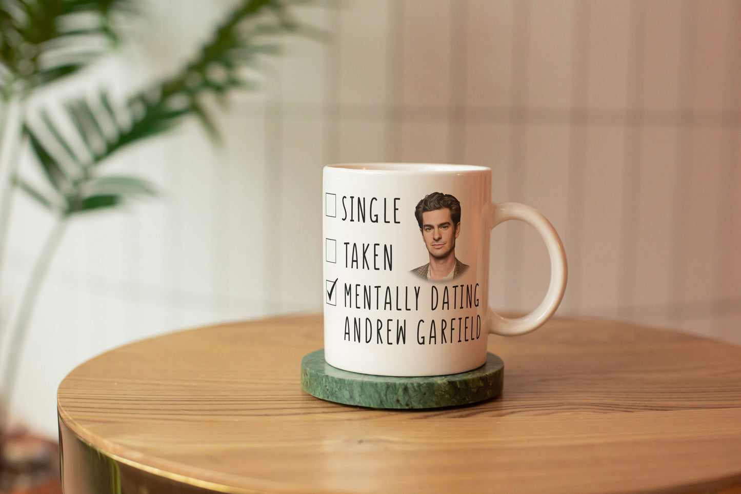 Mentally Dating Andrew Garfield Coffee Gift Mug - Mothers Day Gift Mug