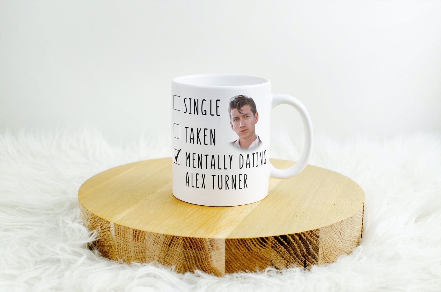 Mentally Dating Alex Turner - Funny Arctic Monkeys Mug Mothers Day Gift Mug