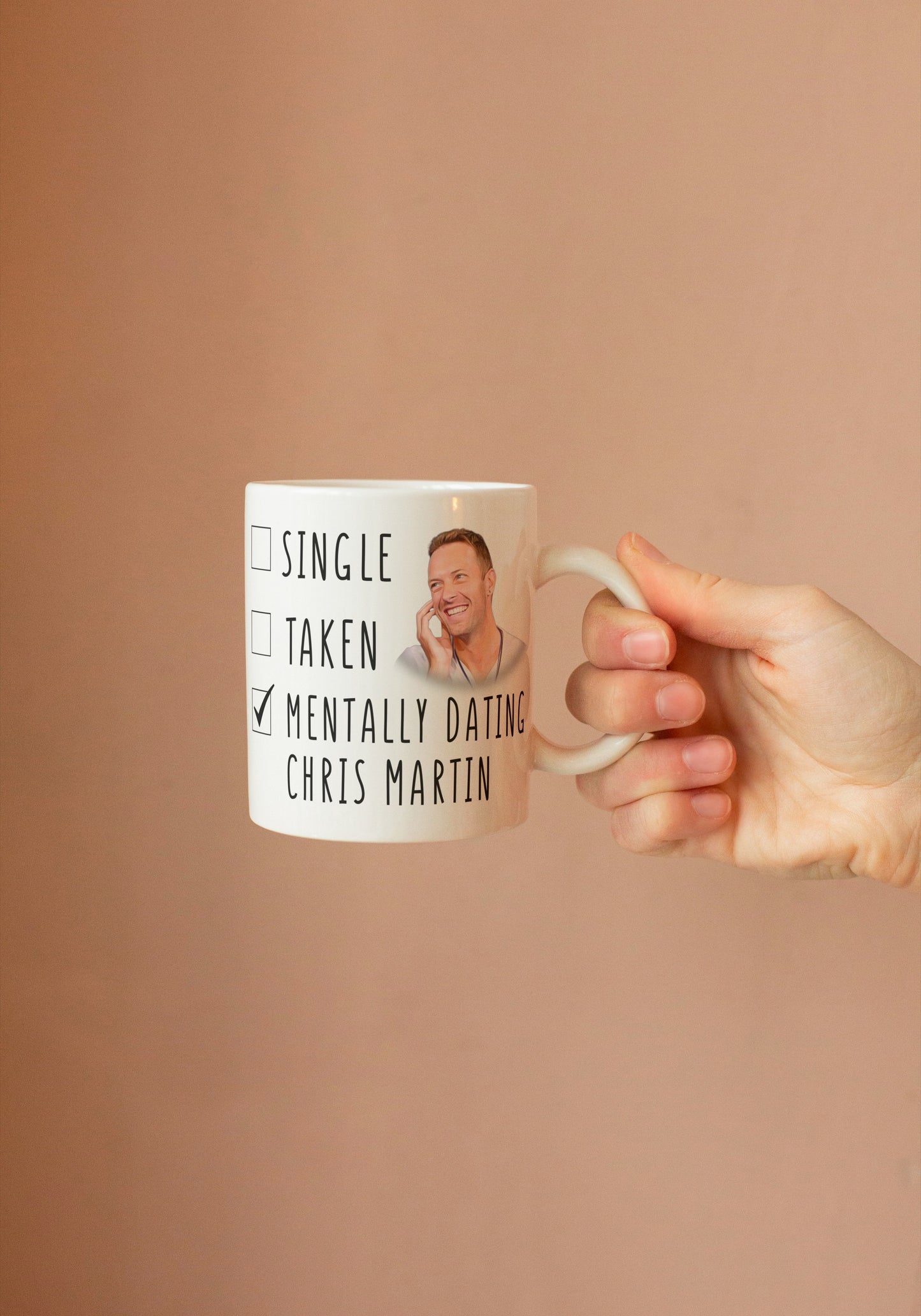 Mentally Dating Chris Martin Mug - Funny Chris Martin Gift Mothers Day Gift Mug