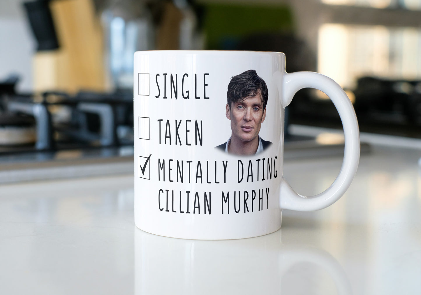 Mentally Dating Cillian Murphy coffee mug - Mothers Day Gift Mug - Peaky Blinders Coffee Mug