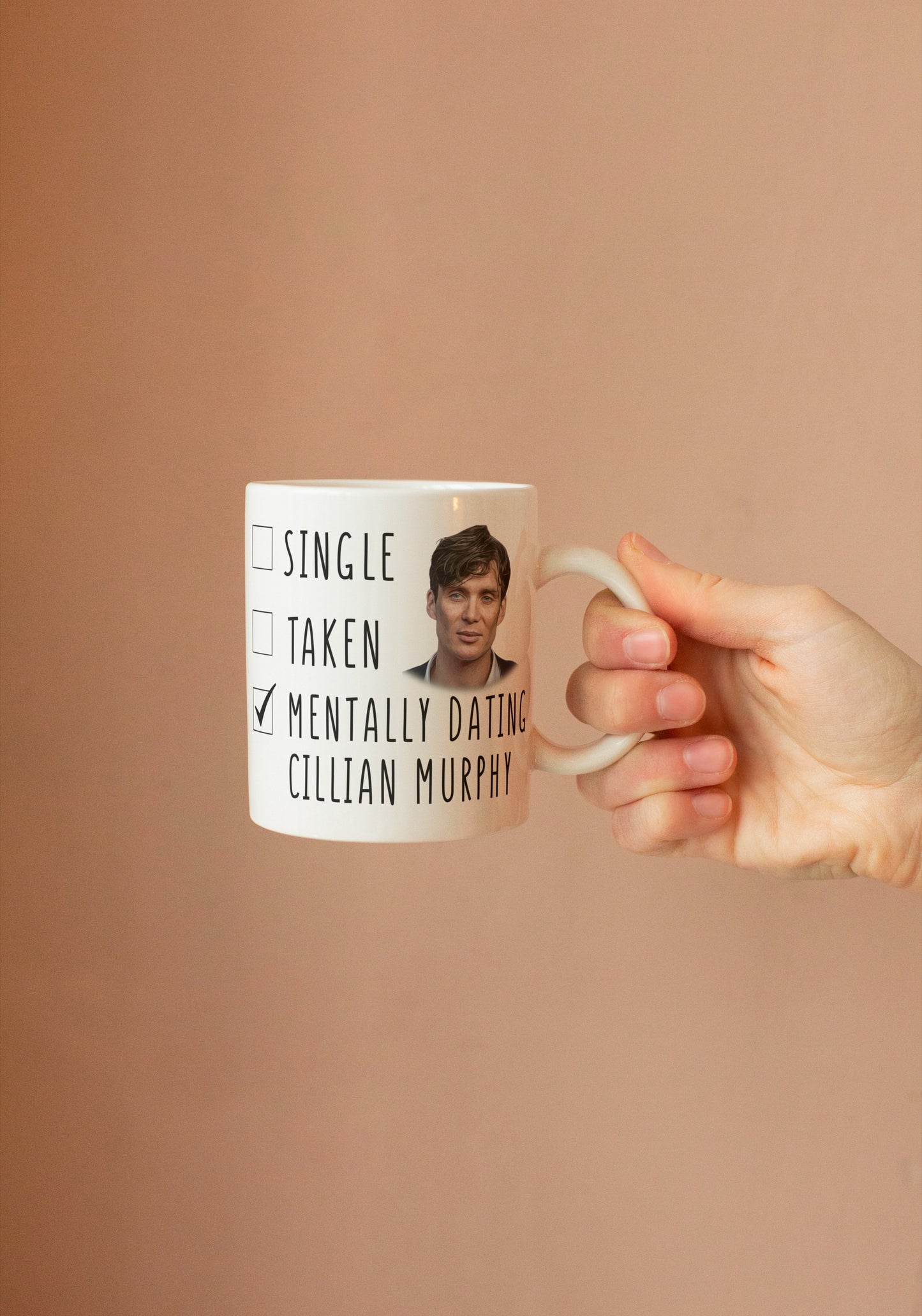 Mentally Dating Cillian Murphy coffee mug - Mothers Day Gift Mug - Peaky Blinders Coffee Mug
