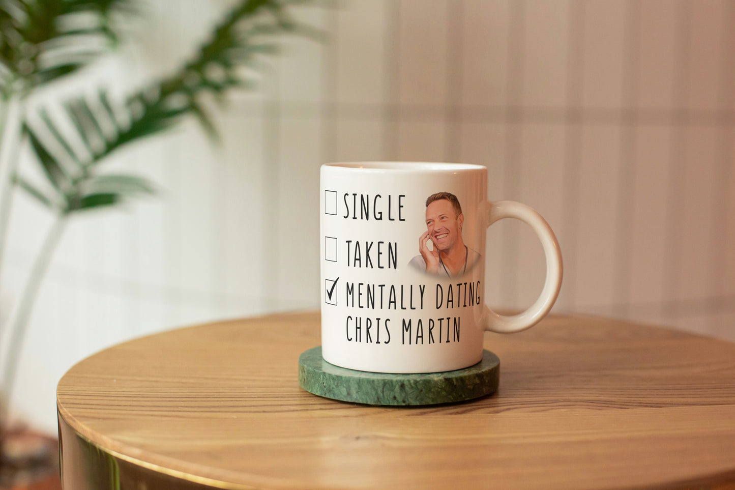 Mentally Dating Chris Martin Mug - Funny Chris Martin Gift Mothers Day Gift Mug