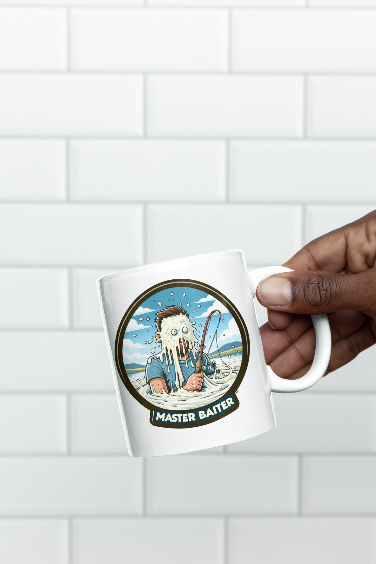 Master Baiter Coffee Mug - Funny Fishing Coffee Mug