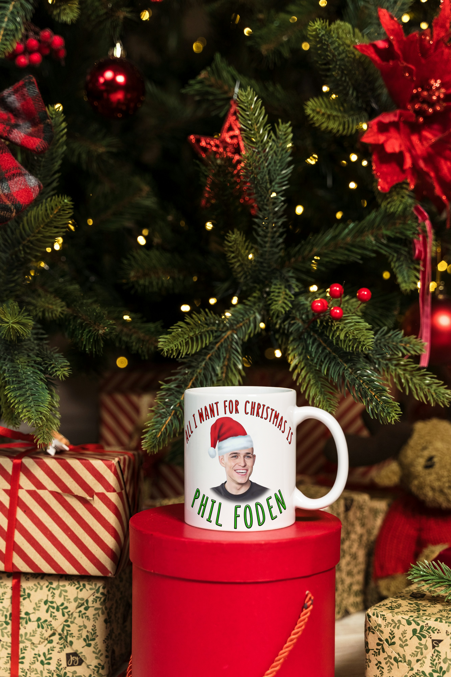 Phil Foden Christmas Gift Mug - Funny Football Coffee Mug