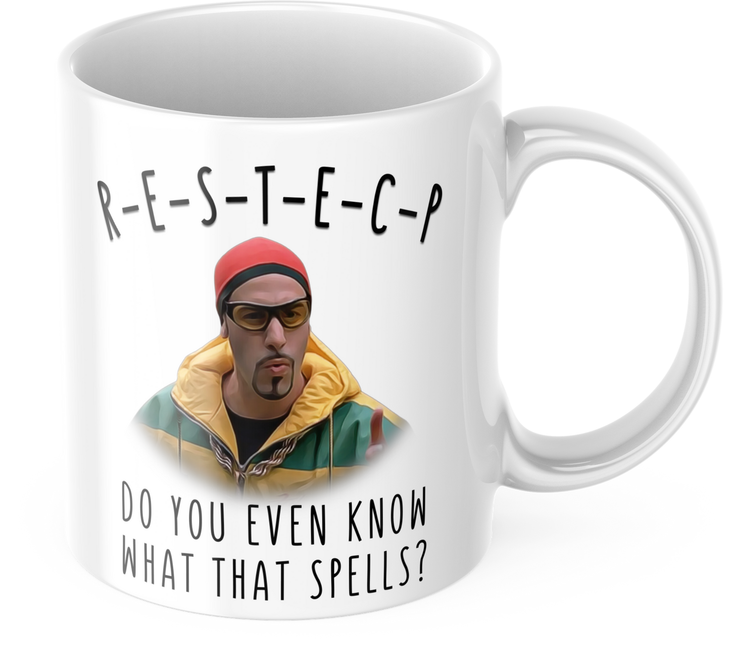 Ali G Respect Coffee Mug - Funny Ali G In Da House Coffee Mug - Gift Mug