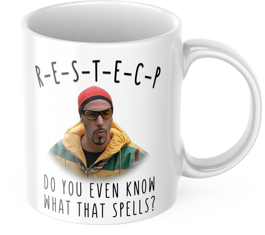 Ali G Respect Coffee Mug - Funny Ali G In Da House Coffee Mug - Gift Mug