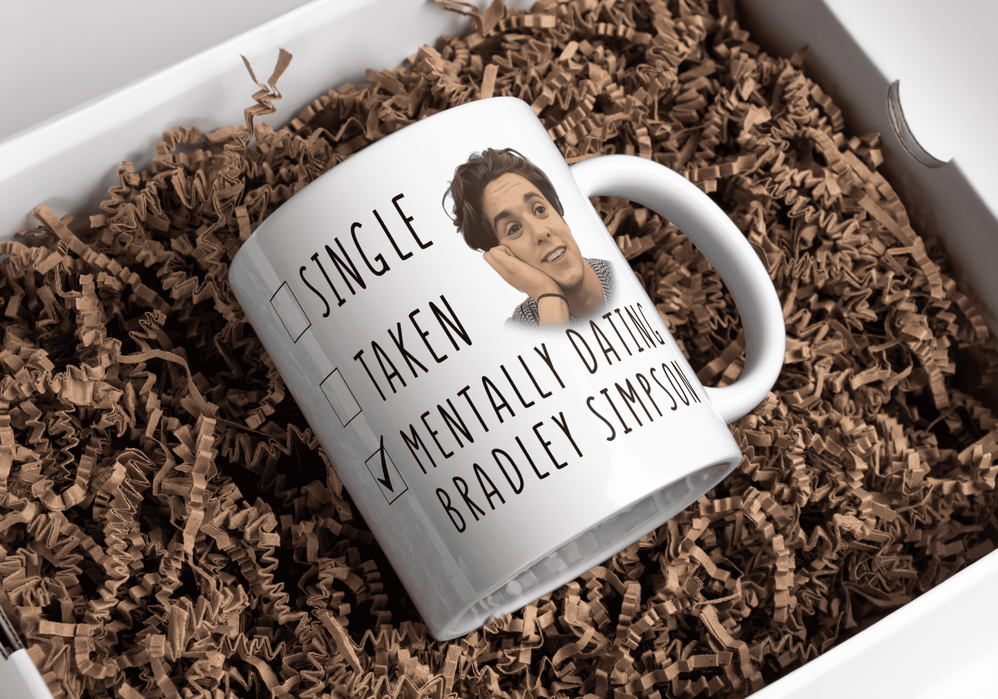 The Vamps Bradley Simpson Coffee Gift Mug - Funny "Mentally Dating" Coffee Gift Mug