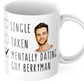 Mentally Dating  Guy Berryman Mug - Funny Coffee Mug