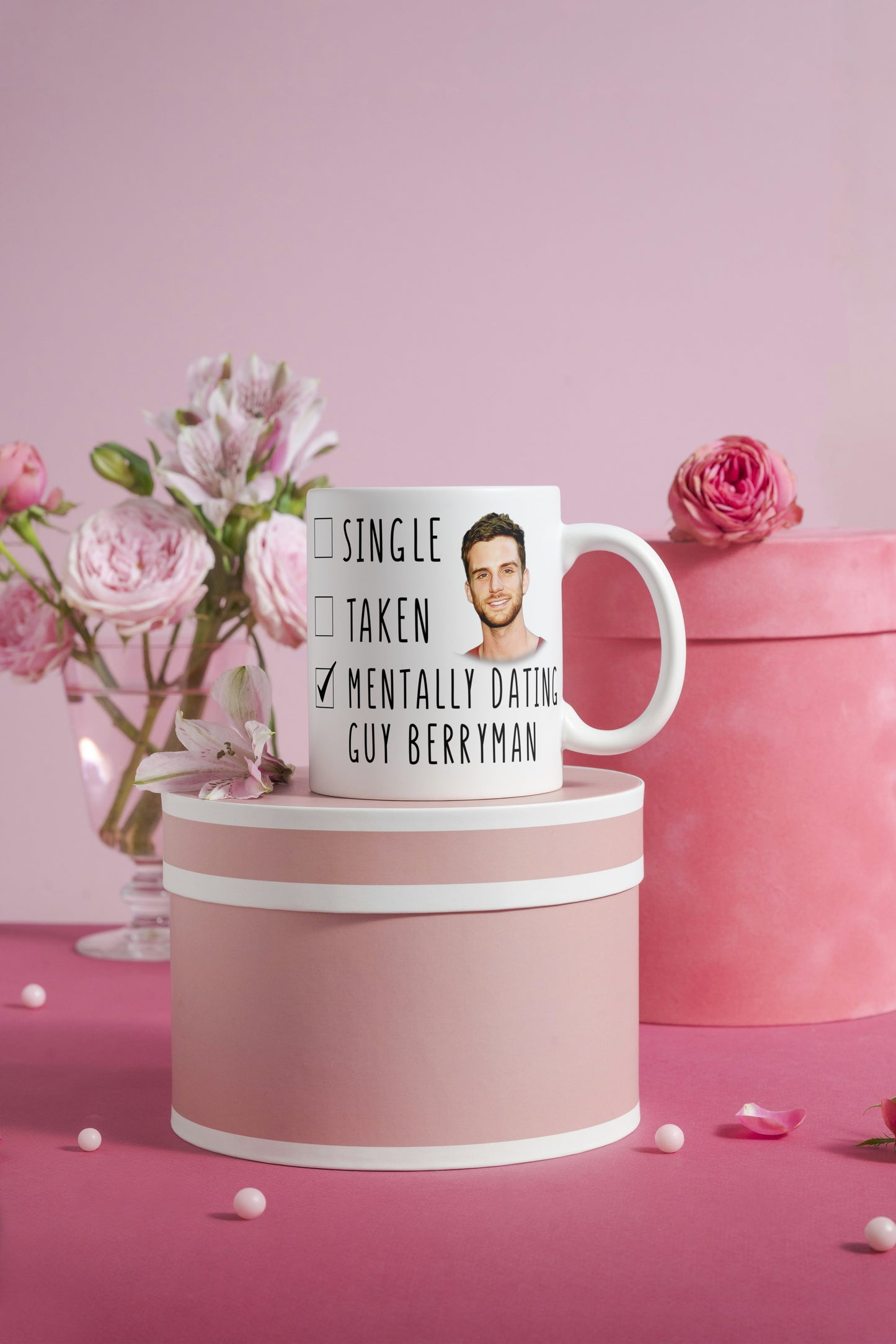 Mentally Dating  Guy Berryman Mug - Funny Coffee Mug