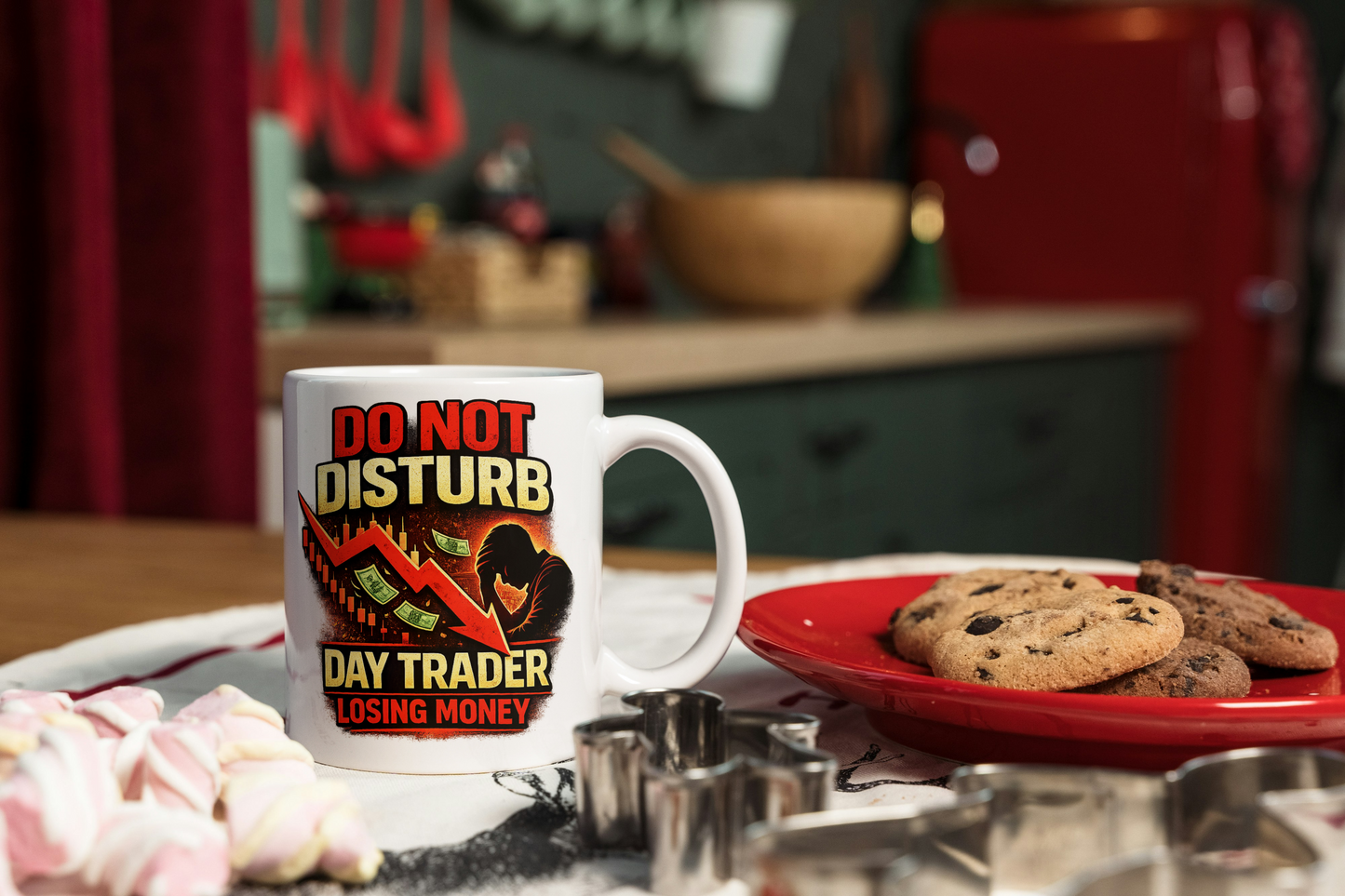 Day Trader Coffee Mug - Funny Stock Market Coffee Gift Mug For Traders