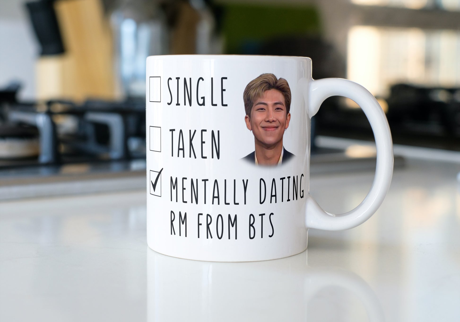 RM BTS Coffee Mug - BTS merch