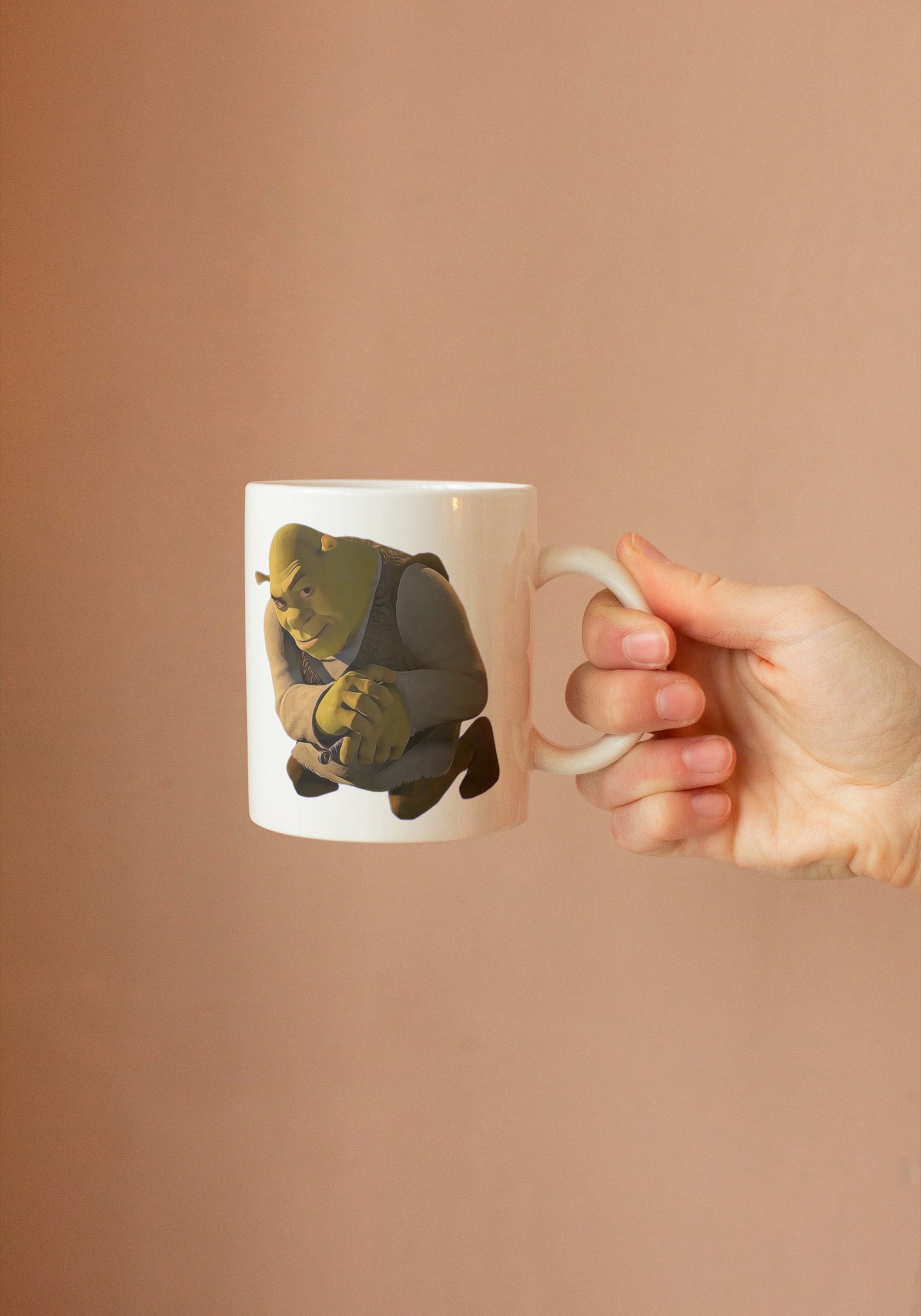 Funny Shrek Instagram Meme Gif Mug