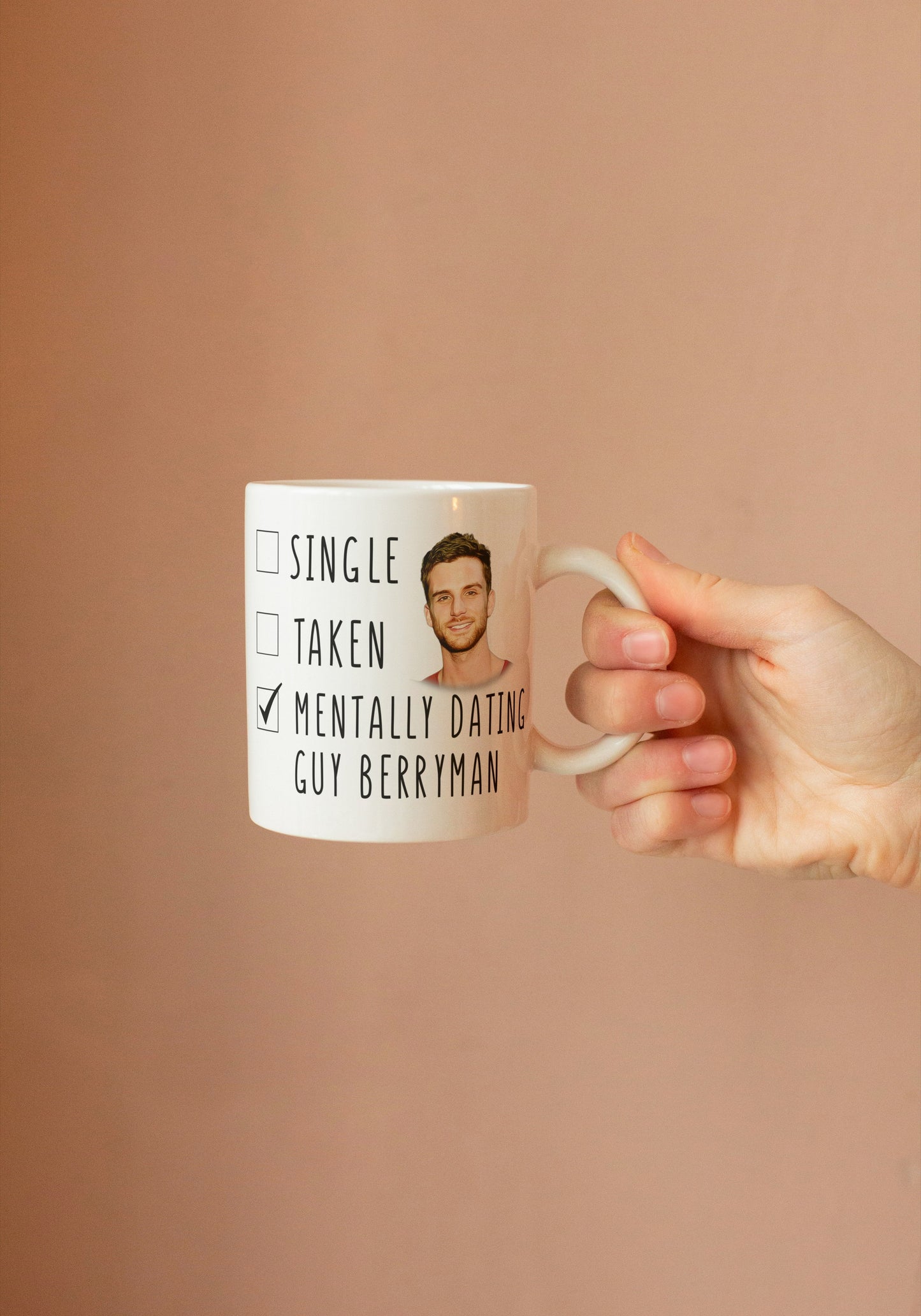 Mentally Dating  Guy Berryman Mug - Funny Coffee Mug