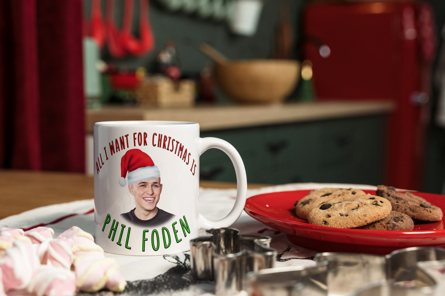 Phil Foden Christmas Gift Mug - Funny Football Coffee Mug