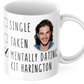 Funny Kit Harrington Coffee Mug - Mentally Dating Kit Harington - Kit Harington from Game Of Thones