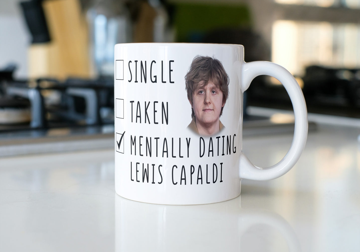 Lewis Capaldi Funny Gift Mug - Funny Coffee Mug