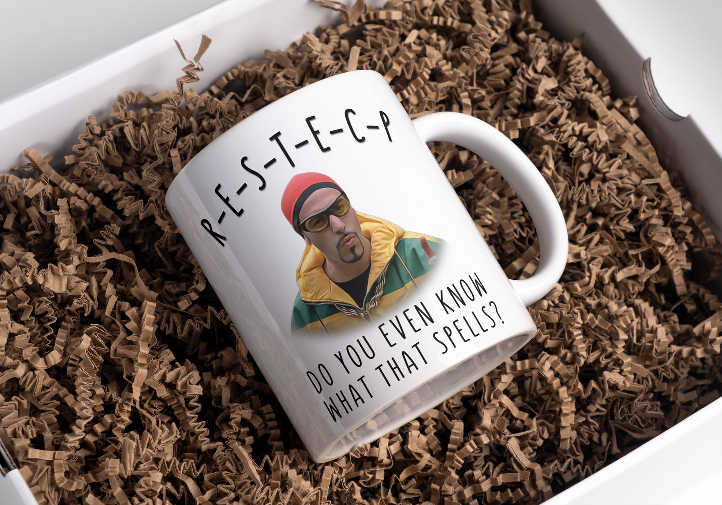 Ali G Respect Coffee Mug - Funny Ali G In Da House Coffee Mug - Gift Mug