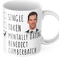 Mentally Dating Benedict Cumberbatch Coffee Mug