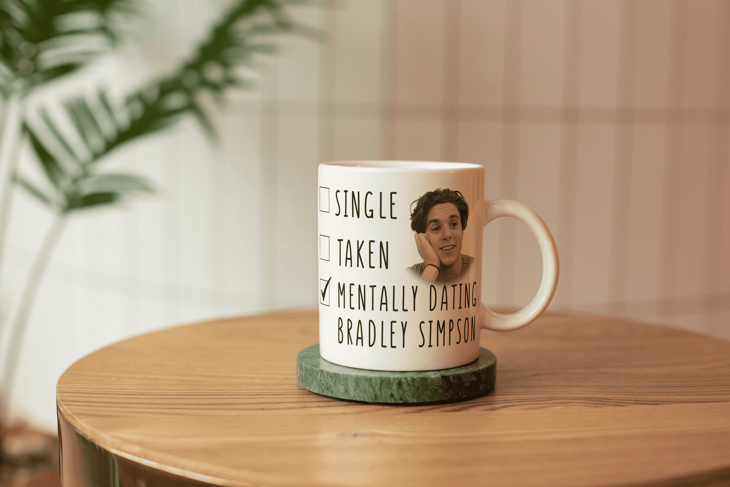 The Vamps Bradley Simpson Coffee Gift Mug - Funny "Mentally Dating" Coffee Gift Mug