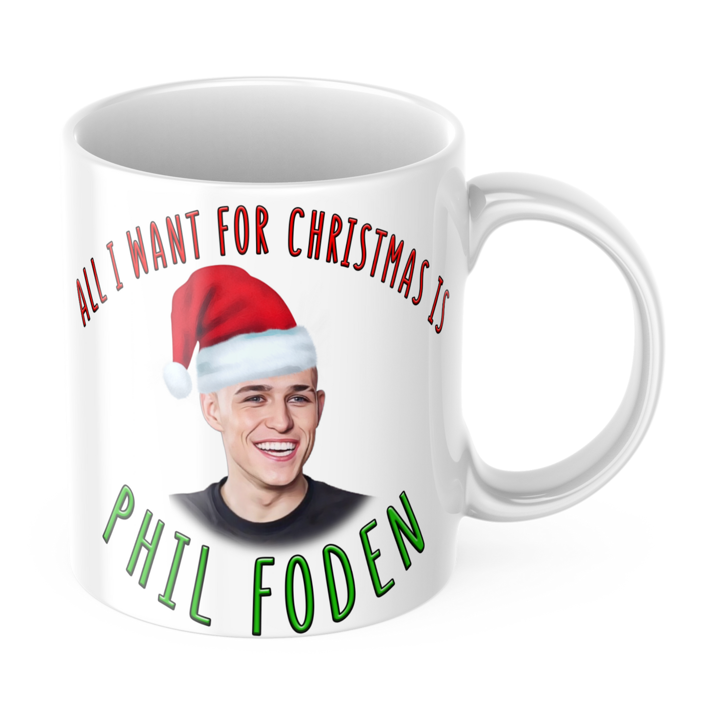 Phil Foden Christmas Gift Mug - Funny Football Coffee Mug