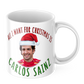 Funny Carlos Sainz Christmas Coffee Mug - All I Want For Christmas Is Carlos Sainz