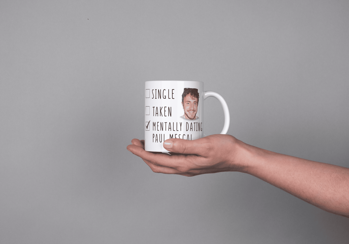 Mentally Dating Paul Mescal Mug – Mothers Day Gift! Funny Celebrity Crush Coffee Mug – Gift for Paul Mescal Fans - Secret Santa - Birthday - Christmas Gift -  Mothers Day Gift Mug