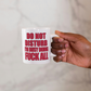Funny Do Not Disturb Coffee Mug - For Lazy People - Funny Office/Workplace Mug