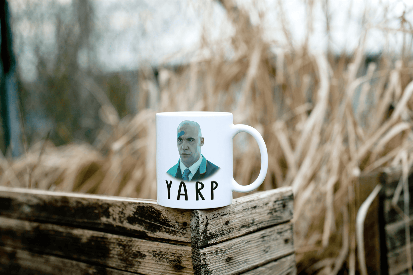 Funny Hot Fuzz Themed Coffee Mug - "Yarp" "Narp" Coffee Mug