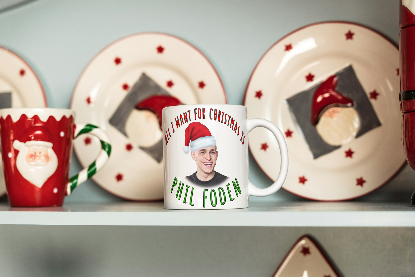 Phil Foden Christmas Gift Mug - Funny Football Coffee Mug