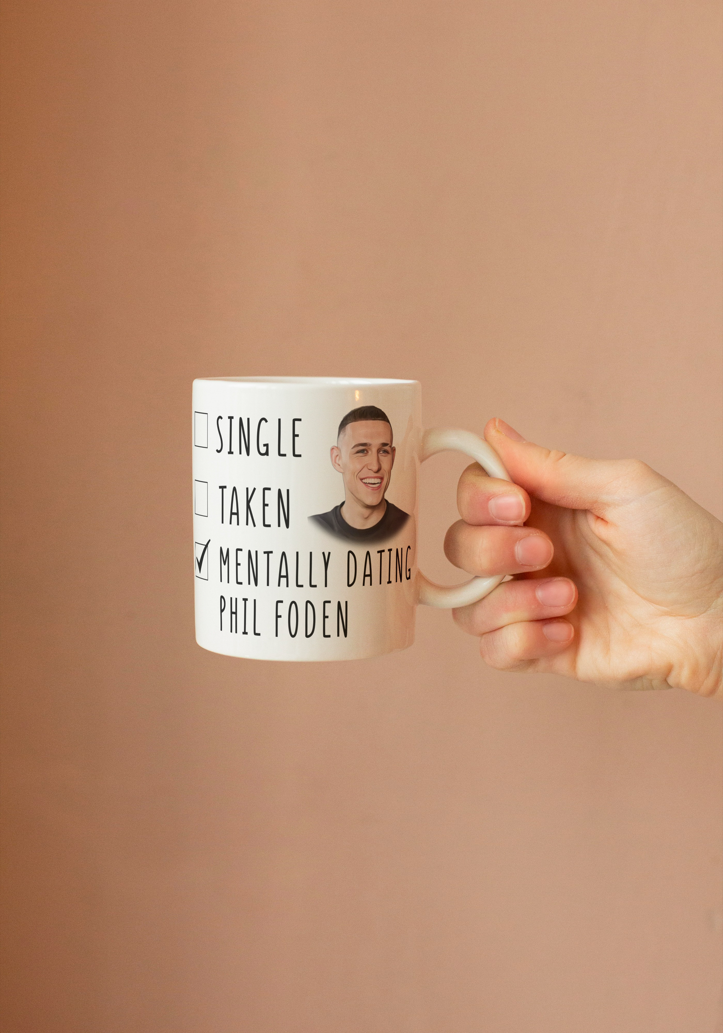 Funny Phil Foden Coffee Mug - Mentally Dating Phil Foden