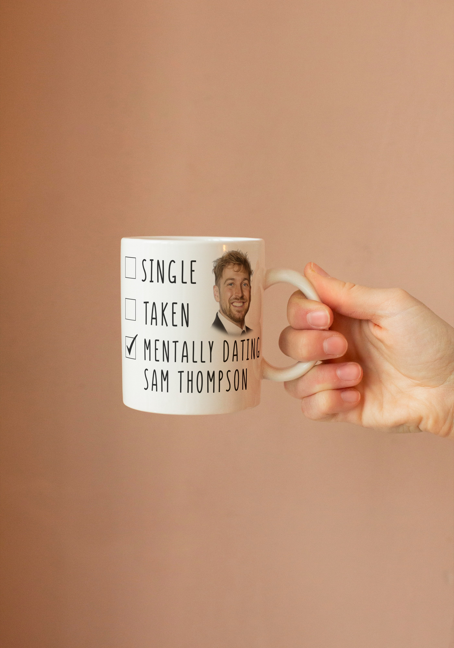 Mentally Dating Sam Thompson Coffee Mug