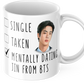 Mentally Dating Jin from BTS, Jin BTS Mug