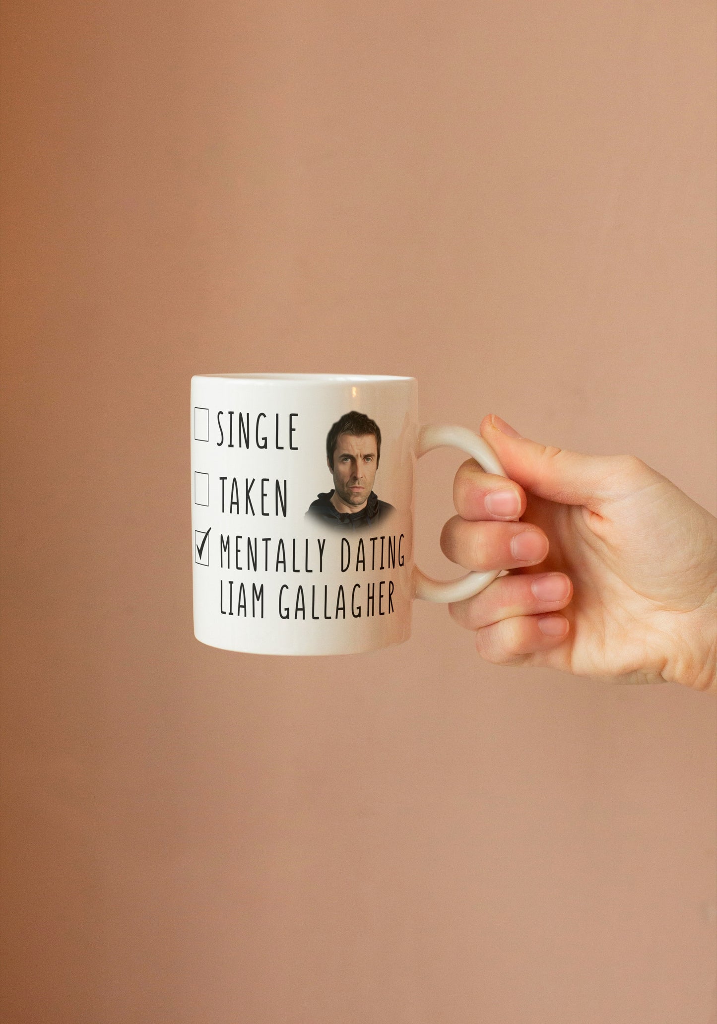 Mentally Dating Liam Gallagher Coffee Mug