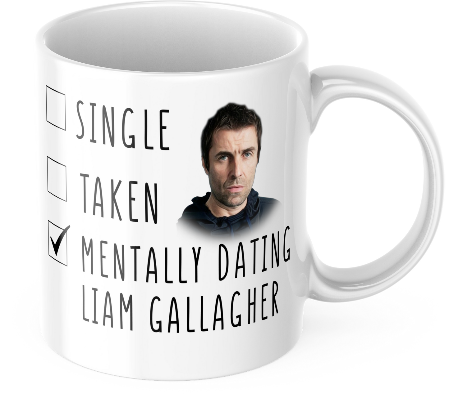 Mentally Dating Liam Gallagher Coffee Mug