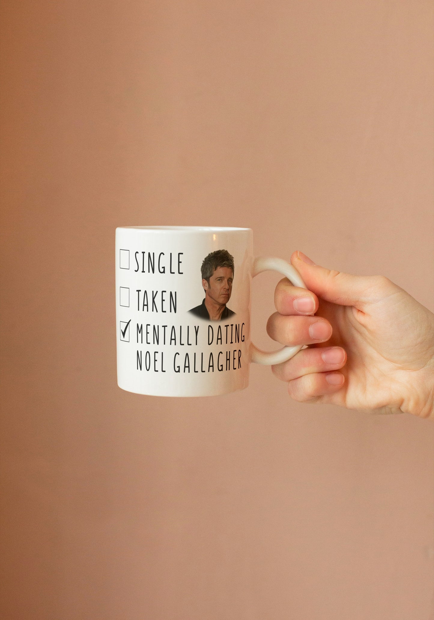 Mentally Dating Noel Gallagher Mug