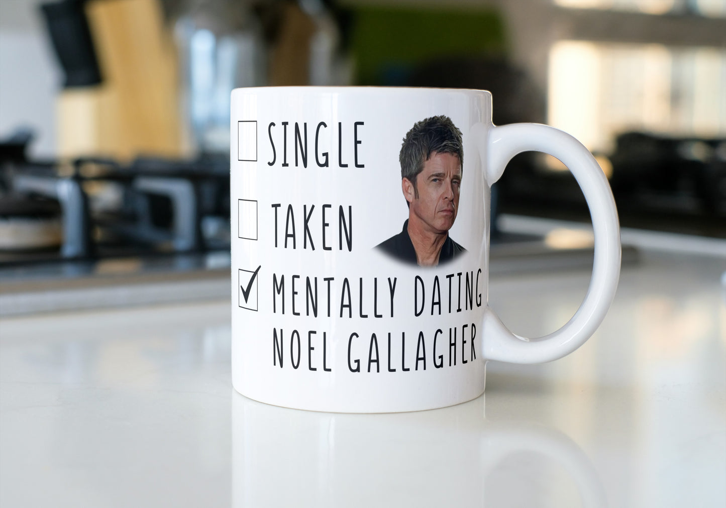 Mentally Dating Noel Gallagher Mug