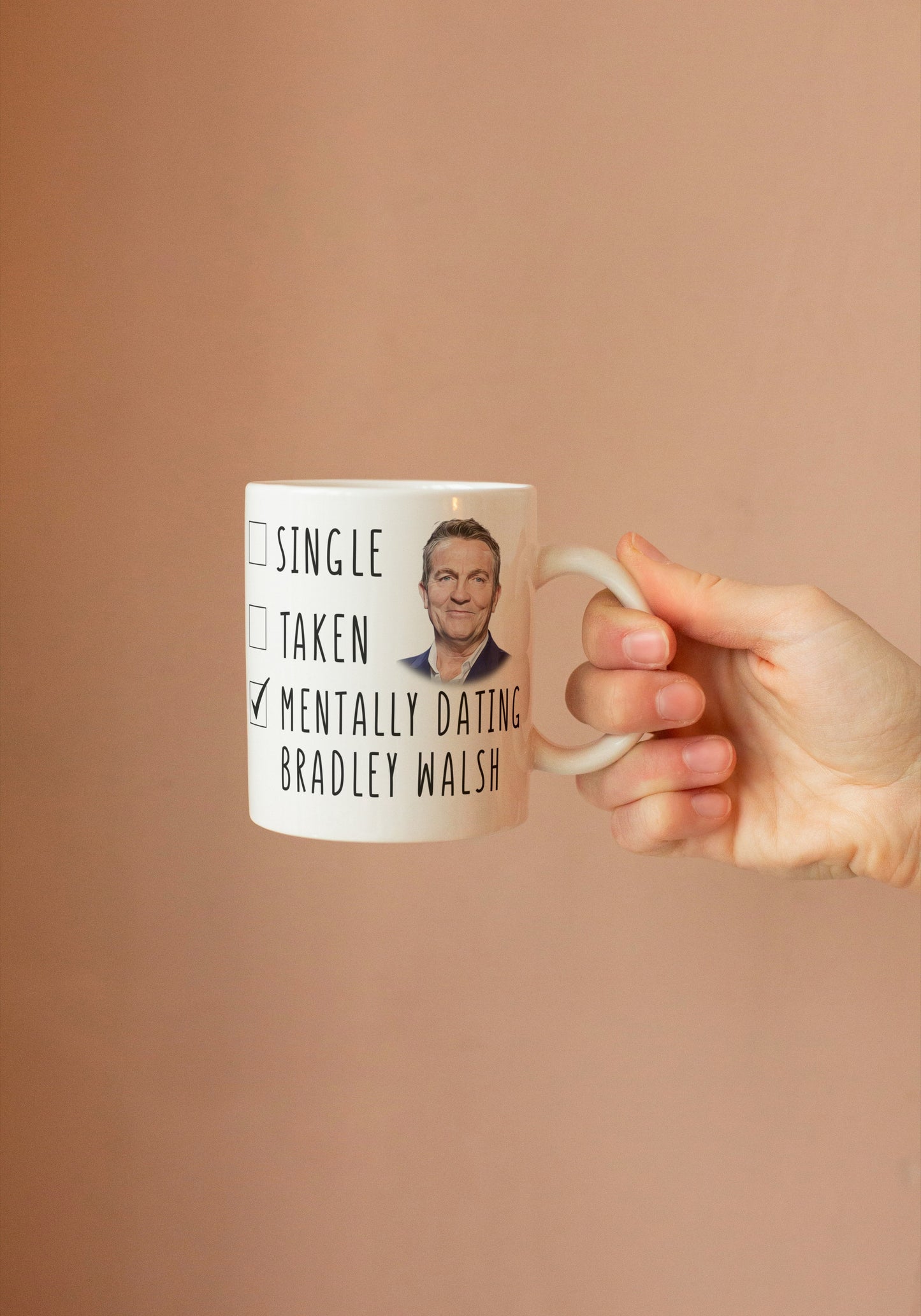 Mentally Dating Bradley Walsh Coffee Mug - The Chase Coffee Mug