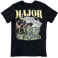 Cocaine Themed T-Shirt - Major Cokehead - Funny Tshirt