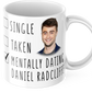 Mentally Dating Daniel Radcliffe Coffee Mug - Harry Potter Mug