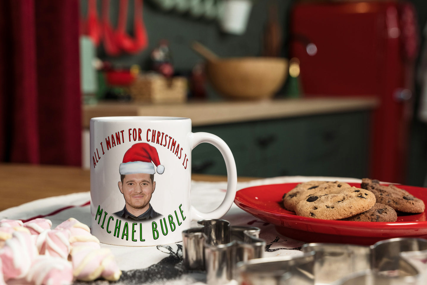 Michael Buble Christmas Coffee Mug - Christmas Gift