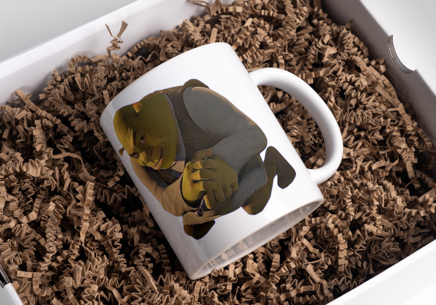 Funny Shrek Instagram Meme Gif Mug