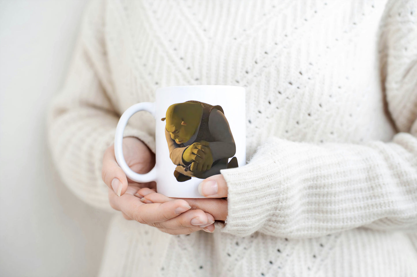 Funny Shrek Instagram Meme Gif Mug