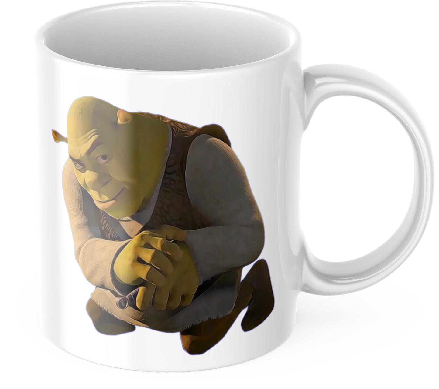 Funny Shrek Instagram Meme Gif Mug