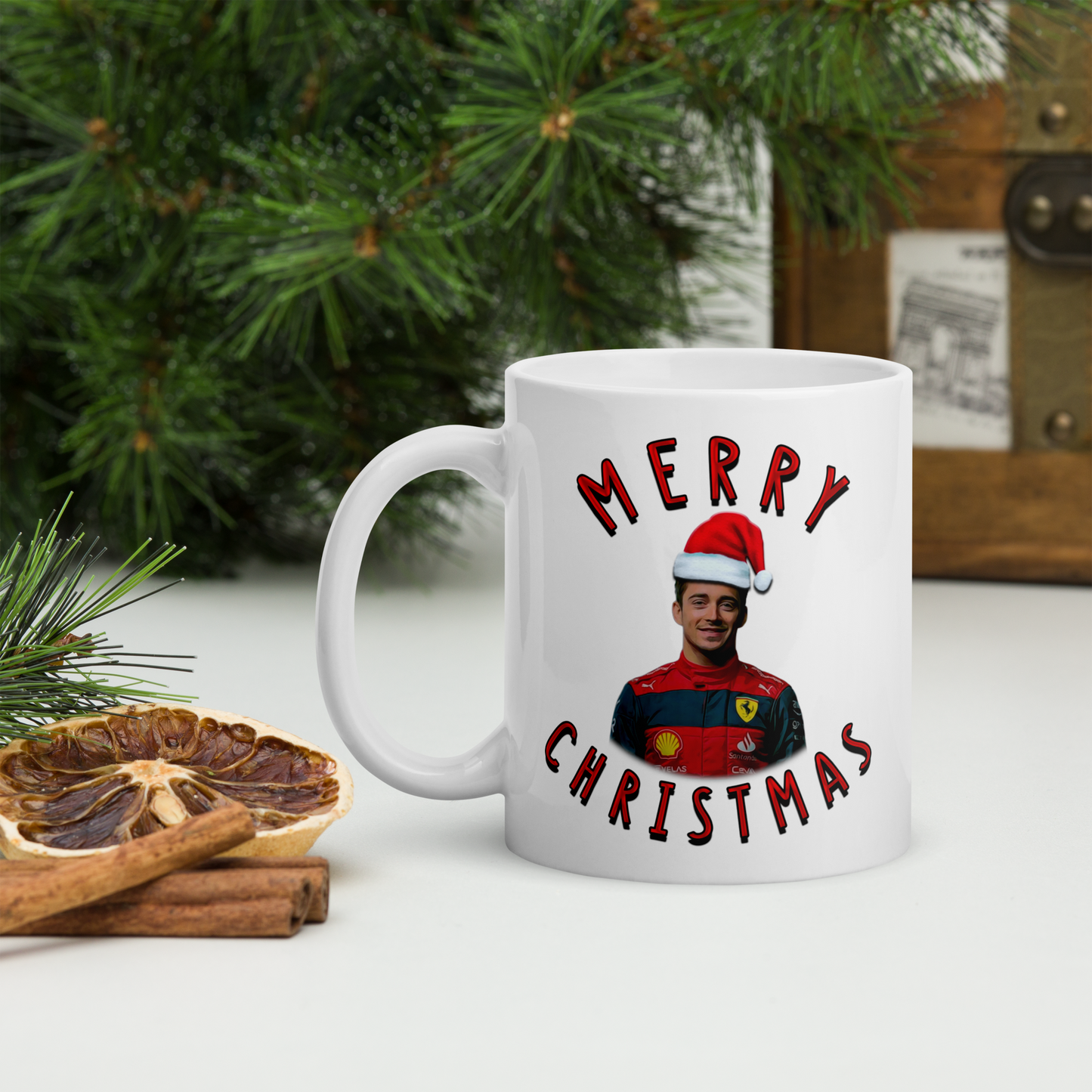 Christmas F1 Mug