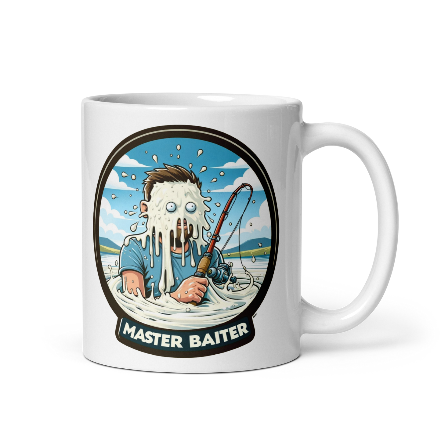 Hilarious Master Baiter fishing mug