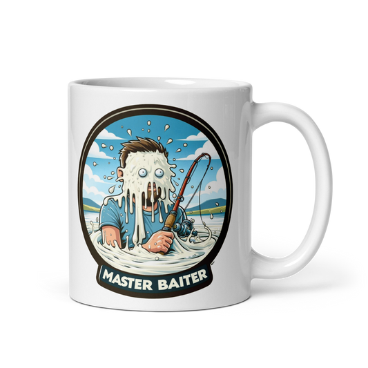 Hilarious Master Baiter fishing mug