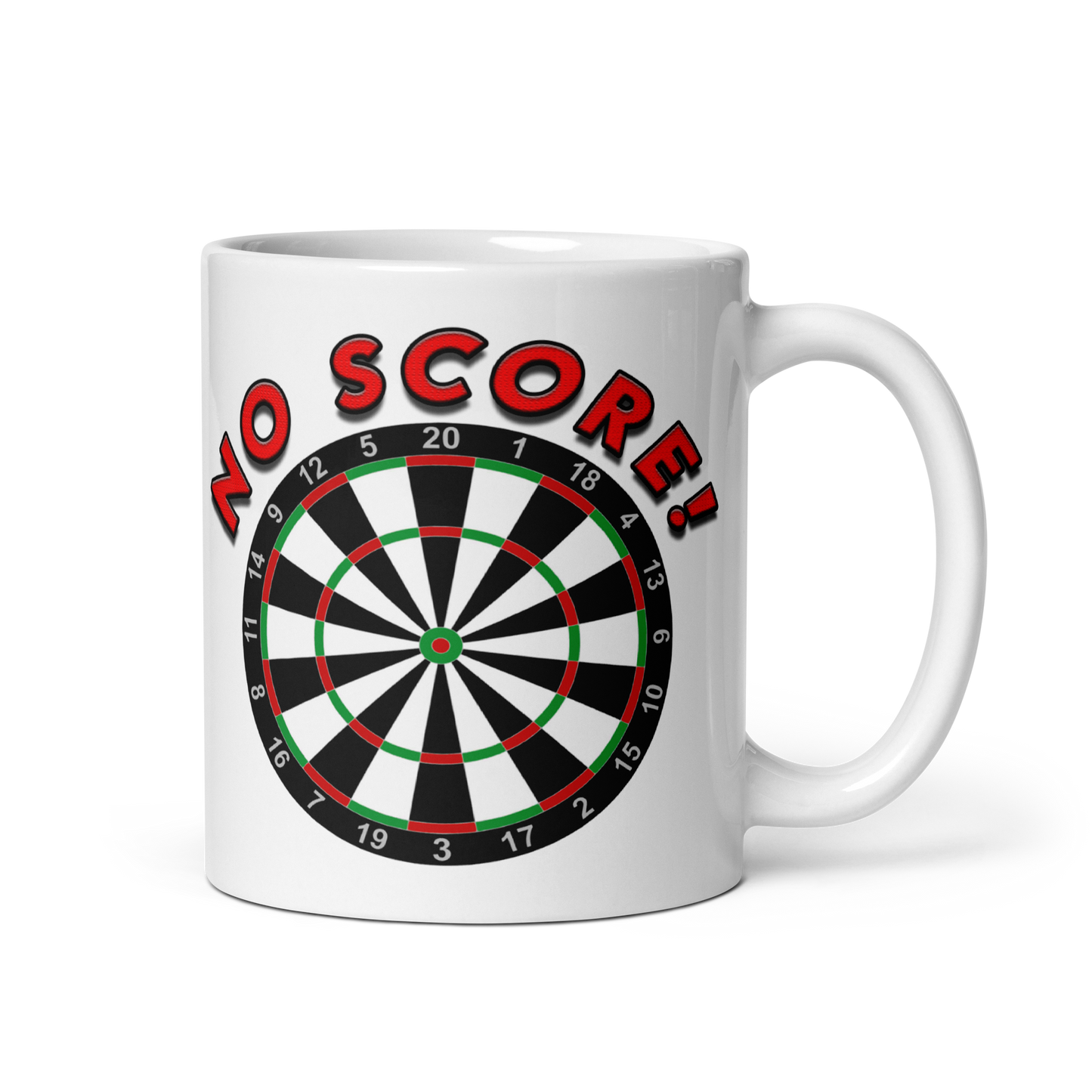 No Score! Darts Mug - Funny Darts Coffee Mug