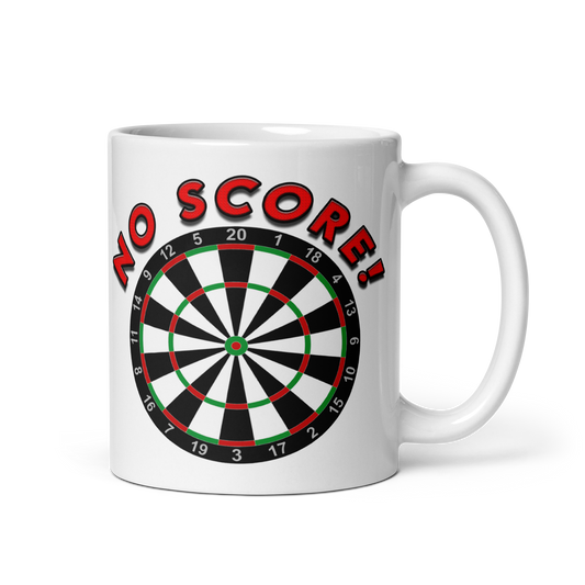 No Score! Darts Mug - Funny Darts Coffee Mug