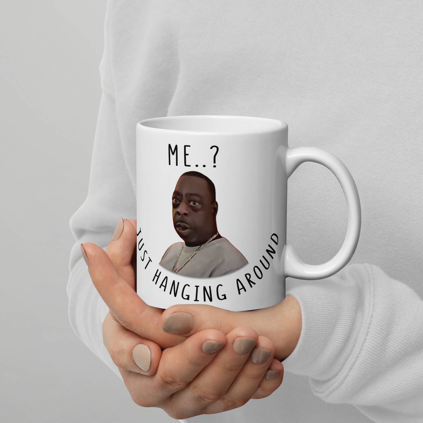 Just Hanging Around - Beetlejuice - Funny Coffee Mug