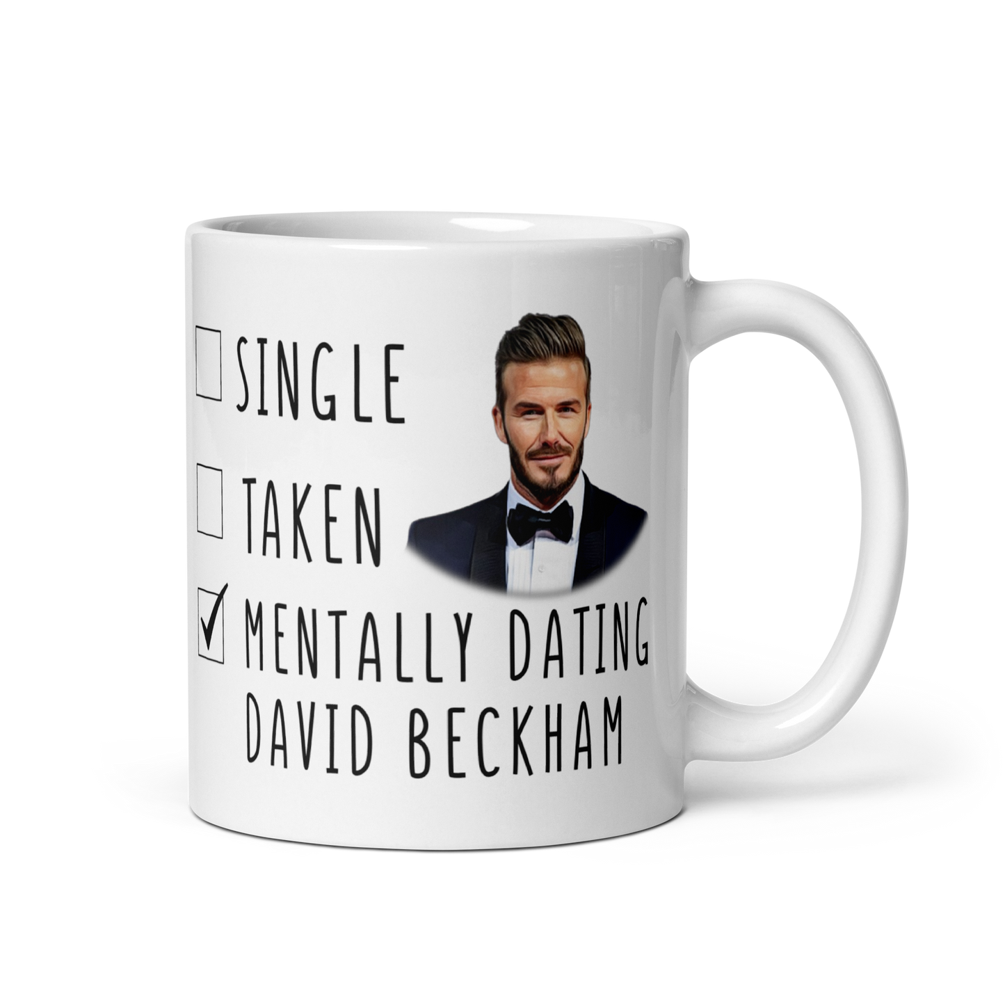 Cute David Beckham Mug